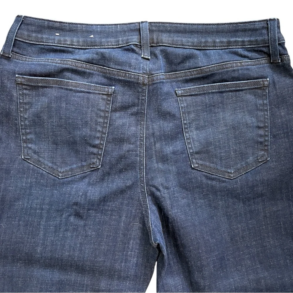 👖 NWOT Chico’s So Slimming Girlfriend Jeans | Indigo Straight Leg | Size 12 - Picture 6 of 8